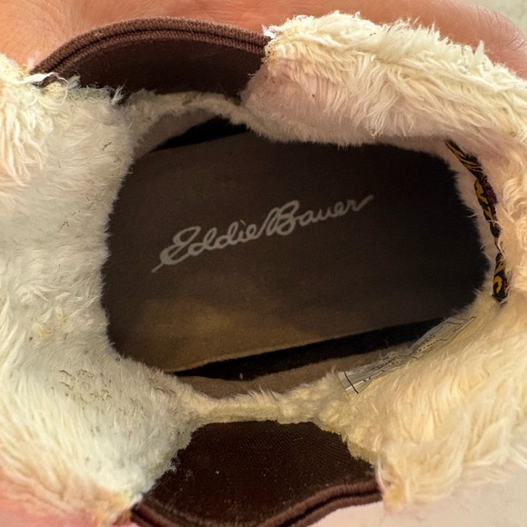 Women’s Brown and Black Eddie Bauer Hunt Pack Duck Boots, Size 6 - Picture 5 of 6